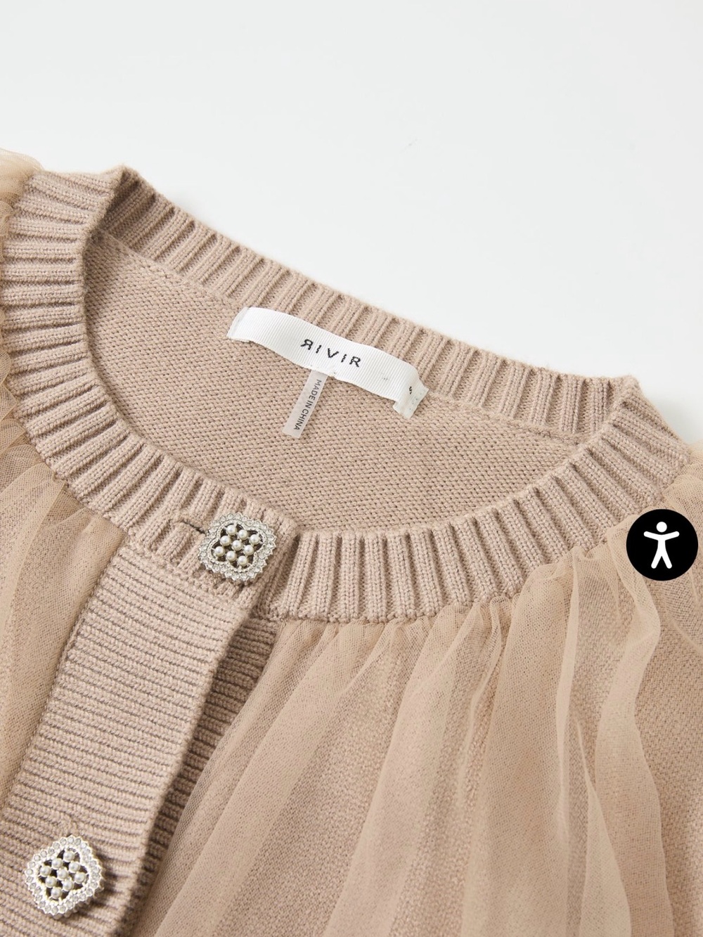 Button-Front Cardigan - Picture 5 of 7
